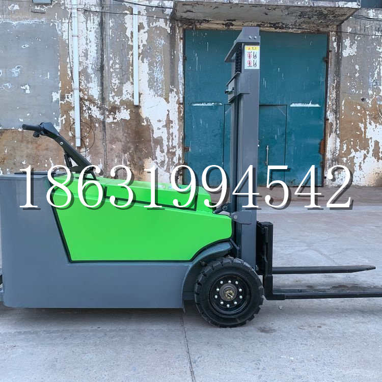 韶关市小型电动叉车1吨2吨步行站驾式电瓶堆高充电装卸车液压升降车铲车
